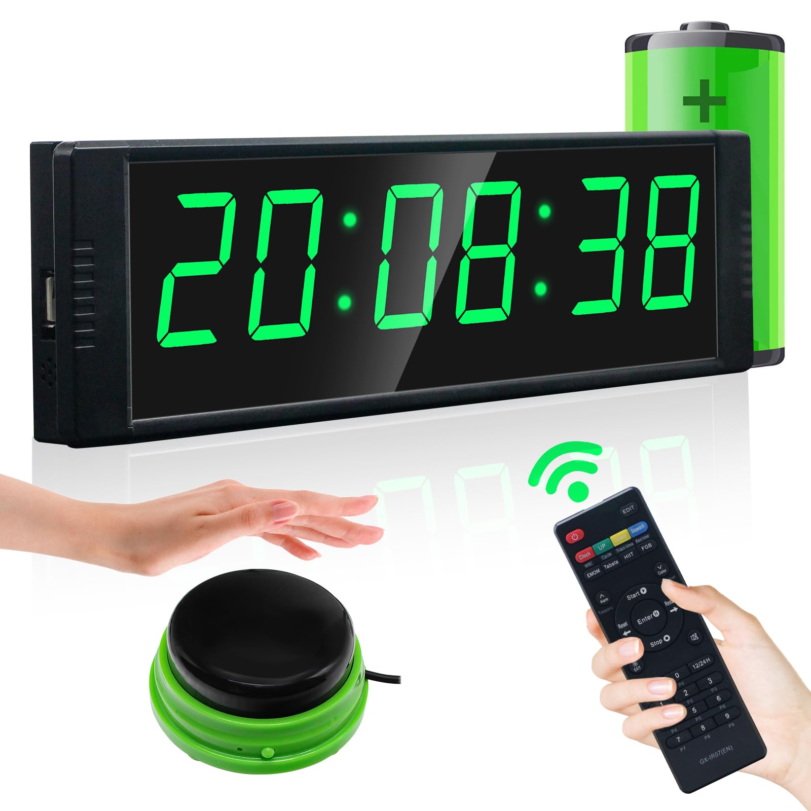 Iron Pulse Fitness Timer Clock